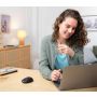 Trust Ozaa Compact Draadloze Muis - Multi-device muis – Stille knoppen – RF+Bluetooth – Zwart (24819) thumbnail