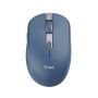 Trust Ozaa Draadloze Muis - Multi-device muis – USB en Bluetooth verbinding – 3200 DPI – Blauw (24934) thumbnail