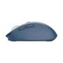 Trust Ozaa Draadloze Muis - Multi-device muis – USB en Bluetooth verbinding – 3200 DPI – Blauw (24934) thumbnail