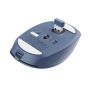 Trust Ozaa Draadloze Muis - Multi-device muis – USB en Bluetooth verbinding – 3200 DPI – Blauw (24934) thumbnail