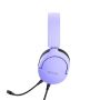 Trust GXT 489P FAYZO Headset Bedraad Hoofdband Gamen Zwart, Paars (25301) thumbnail