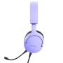 Trust GXT 489P FAYZO Headset Bedraad Hoofdband Gamen Zwart, Paars (25301) thumbnail