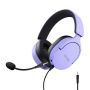 Trust GXT 489P Fayzo Gaming Headset - Multi-platform gamingheadset – Afneembare microfoon – 50 mm drivers – Zwart/Paars (25301) thumbnail