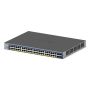 NETGEAR GS752TXP Managed L2/L3/L4 10G Ethernet (100/1000/10000) Power over Ethernet (PoE) Zwart (GS752TXP-300EUS) thumbnail