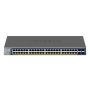 NETGEAR GS752TXP Managed L2/L3/L4 10G Ethernet (100/1000/10000) Power over Ethernet (PoE) Zwart (GS752TXP-300EUS) thumbnail