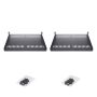 StarTech.com 2 Pack 1U Server Rack Schap, Universele Geventileerde Rack Mount Cantilever Plank, Voor 19" Netwerk Rack/Kast, Heavy-Duty Staal, Capaciteit 20kg, Diepte 40cm (CABSHELF116V2PK) thumbnail