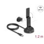 DELOCK Wi-Fi 6E Dualband WLAN USB Adapter AX3000 2x 574 Mbps thumbnail