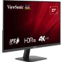 Viewsonic VA VA2708-4K-HD computer monitor 68,6 cm (27") 3840 x 2160 Pixels 4K Ultra HD LED Zwart (VA2708-4K-HD) thumbnail