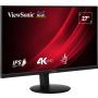 Viewsonic VG Series VG2708-4K LED display 68,6 cm (27") 3840 x 2160 Pixels 4K Ultra HD Zwart (VG2708-4K) thumbnail