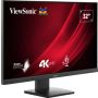 Viewsonic VG3208-4K computer monitor 81,3 cm (32") 3840 x 2160 Pixels 4K Ultra HD LED Zwart (VG3208-4K) thumbnail