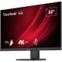 Viewsonic VG3208-4K computer monitor 81,3 cm (32") 3840 x 2160 Pixels 4K Ultra HD LED Zwart (VG3208-4K) thumbnail