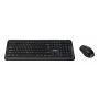 Targus AKM610NO toetsenbord Inclusief muis Universeel RF Draadloos QWERTY Scandinavisch Zwart (AKM610NO) thumbnail