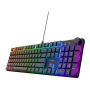 Trust GXT 866 Torix Gaming Toetsenbord - Mechanisch toetsenbord – QWERTY US International – RGB-verlichting – Zwart (24910) thumbnail