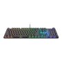 Trust GXT 866 Torix Gaming Toetsenbord - Mechanisch toetsenbord – QWERTY US International – RGB-verlichting – Zwart (24910) thumbnail