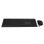 V7 CKW350US toetsenbord Inclusief muis Universeel RF Draadloos QWERTY Amerikaans Engels Zwart (CKW350US) thumbnail