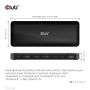 CLUB3D Thunderbolt™ 4 Certified 12-in-1 Docking Station (CSV-1582) thumbnail