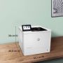 HP LaserJet Enterprise M611dn, Zwart-wit, Printer voor Print, Dubbelzijdig printen (7PS86A) thumbnail