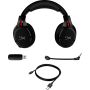 HyperX Cloud Flight - draadloze gamingheadset (zwart-rood) (4P5L4AM#ABB) thumbnail