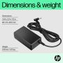 HP 65-Watt Smart netadapter (H6Y89AA#ABB) thumbnail