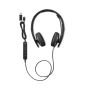 Lenovo 4XD1M39029 hoofdtelefoon/headset Bedraad Hoofdband USB Type-C Zwart (4XD1M39029) thumbnail
