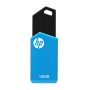 HP v150w USB flash drive 128 GB USB Type-A 2.0 Zwart, Blauw (HPFD150W-128) thumbnail