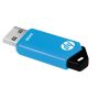 HP v150w USB flash drive 64 GB USB Type-A 2.0 Zwart, Blauw (HPFD150W-64) thumbnail