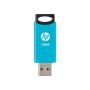 PNY v212b USB flash drive 128 GB USB Type-A 2.0 Zwart, Blauw (HPFD212LB-128) thumbnail