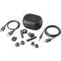 POLY Voyager Free 60+ UC Carbon Black Earbuds + BT700 USB-C-adapter + oplaadcase met touchscreen (7Y8G4AA) thumbnail