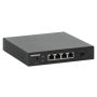 Intellinet 5-poorts 2.5G multi-gigabit netwerk switch, 4x 2.5G RJ45 + 1x 10G SFP+ uplink, onbeheerde switch, desktopformaat, wandmontage mogelijk, 3 jaar garantie (562058) thumbnail