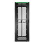 APC Netshelter SX Gen2 AR3350B2 - 42U, 1991h x 750b x 1200d mm, met zijpanelen, zwart (AR3350B2) thumbnail