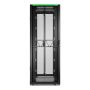 APC Netshelter SX Gen2 AR3350B2 - 42U, 1991h x 750b x 1200d mm, met zijpanelen, zwart (AR3350B2) thumbnail