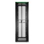 APC Netshelter SX Gen2 AR3357B2 - 48U, 2258h x 750b x 1070d mm, met zijpanelen, zwart (AR3357B2) thumbnail
