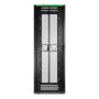 APC Netshelter SX Gen2 AR3387B2 - 48U, 2258h x 800b x 1200d mm, met zijpanelen, zwart (AR3387B2) thumbnail
