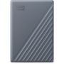 Western Digital My Passport 6TB USB-C Grijs (WDBY3J0060BGY-WESN) thumbnail