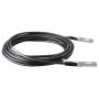 Aruba, a Hewlett Packard Enterprise company 10G SFP+ / SFP+ 1m InfiniBand-kabel SFP+ Zwart (J9281D) thumbnail