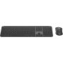 Logitech MK950 Signature Slim toetsenbord Inclusief muis Kantoor RF-draadloos + Bluetooth QWERTY US International Grafiet (920-012490) thumbnail