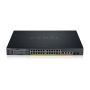 Zyxel XMG1930-30HP Managed L3 2.5G Ethernet (100/1000/2500) Power over Ethernet (PoE) 1U Zwart (XMG193030HPZZ0101F) thumbnail