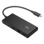 ASUS Dual 4K USB-C Dock DC201 Bedraad USB 3.2 Gen 2 (3.1 Gen 2) Type-C Zwart (90XB094N-BDS000) thumbnail