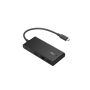 ASUS Dual 4K USB-C Dock DC201 Bedraad USB 3.2 Gen 2 (3.1 Gen 2) Type-C Zwart (90XB094N-BDS000) thumbnail