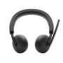 DELL WL3024 Headset Bedraad en draadloos Hoofdband Oproepen/muziek USB Type-C Bluetooth Zwart (520-BBDG) thumbnail