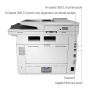 HP LaserJet Enterprise MFP M430f, Zwart-wit, Printer voor Bedrijf, Printen, kopiëren, scannen, faxen, Automatische documentinvoer voor 50 vellen; Dubbelzijdig printen; Dubbelzijdig scannen; Printen via USB-poort aan de voorzijde; Compact formaat; Energiez thumbnail
