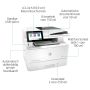HP LaserJet Enterprise MFP M430f, Zwart-wit, Printer voor Bedrijf, Printen, kopiëren, scannen, faxen, Automatische documentinvoer voor 50 vellen; Dubbelzijdig printen; Dubbelzijdig scannen; Printen via USB-poort aan de voorzijde; Compact formaat; Energiez thumbnail