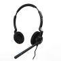 V7 HQ511 hoofdtelefoon/headset Bedraad Hoofdband Kantoor/callcenter Zwart (HQ511) thumbnail
