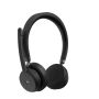 Lenovo Wireless VoIP Headset Draadloos Hoofdband Kantoor/callcenter Bluetooth Zwart (4XD1M80020) thumbnail
