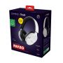 Trust GXT 491W FAYZO Headset Bedraad en draadloos Hoofdband Gamen USB Type-C Bluetooth Zwart, Wit (25304) thumbnail