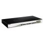D-Link DXS-1210-16TC netwerk-switch Managed L2 10G Ethernet (100/1000/10000) Zwart (DXS-1210-16TC) thumbnail