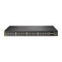 Hewlett Packard Enterprise Aruba 6300F 48-port 1GbE Class 4 PoE & 4-port SFP56 Managed L3 Gigabit Ethernet (10/100/1000) Power over Ethernet (PoE) 1U Grijs (JL665A#ABB) thumbnail