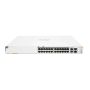 Hewlett Packard Enterprise Aruba Instant On 1960 24G 20p Class4 4p Class6 PoE 2XGT 2SFP+ 370W Managed L2+ Gigabit Ethernet (10/100/1000) Power over Ethernet (PoE) 1U Wit (JL807A#ABB) thumbnail