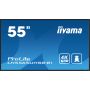 iiyama LH5565UHSB-B1 beeldkrant Kiosk-ontwerp 138,7 cm (54.6") LED Wifi 800 cd/m² 4K Ultra HD Zwart Type processor Android 11 24/7 (LH5565UHSB-B1) thumbnail