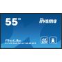 iiyama LH5565UHSB-B1 beeldkrant Kiosk-ontwerp 138,7 cm (54.6") LED Wifi 800 cd/m² 4K Ultra HD Zwart Type processor Android 11 24/7 (LH5565UHSB-B1) thumbnail